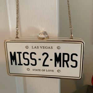 Aldo Miss to Mrs bachelorette crossbody bag